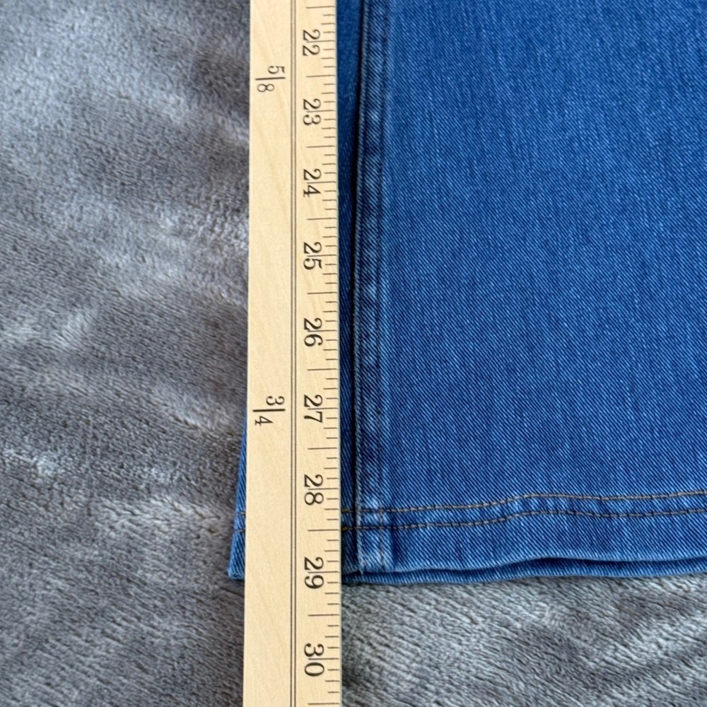 Halara Women's‎ Jeans Flare Size 2X High Rise Dark Wash - Picture 7 of 9